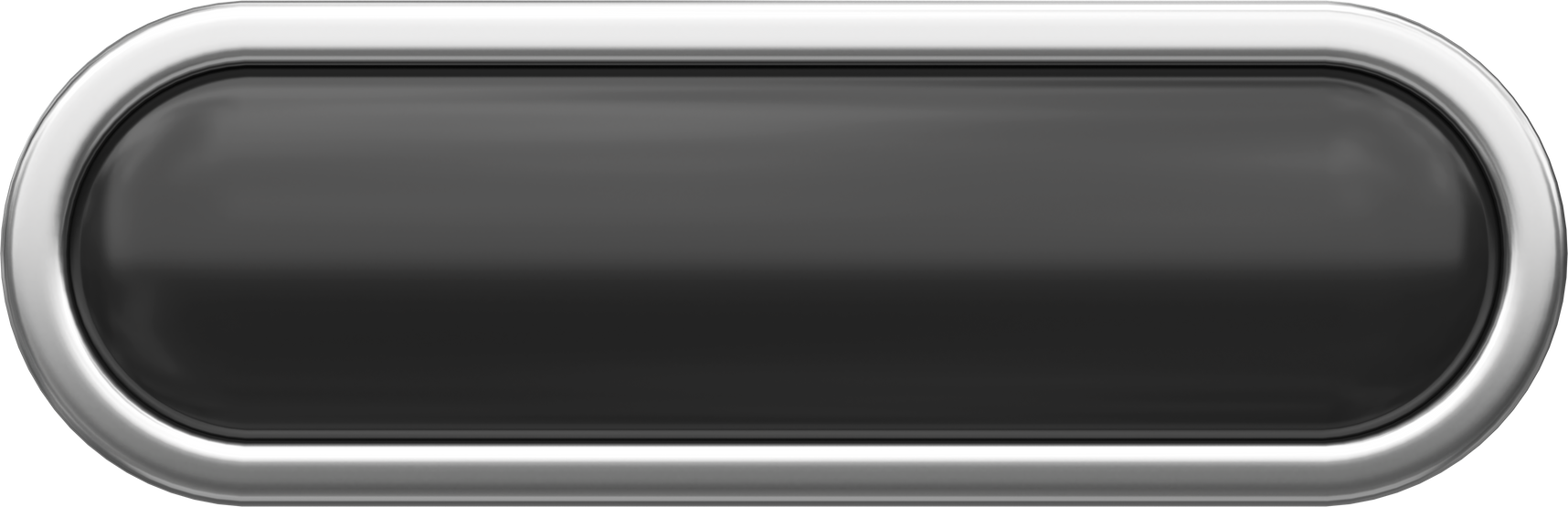 3D button. Empty button. 3D illustration.